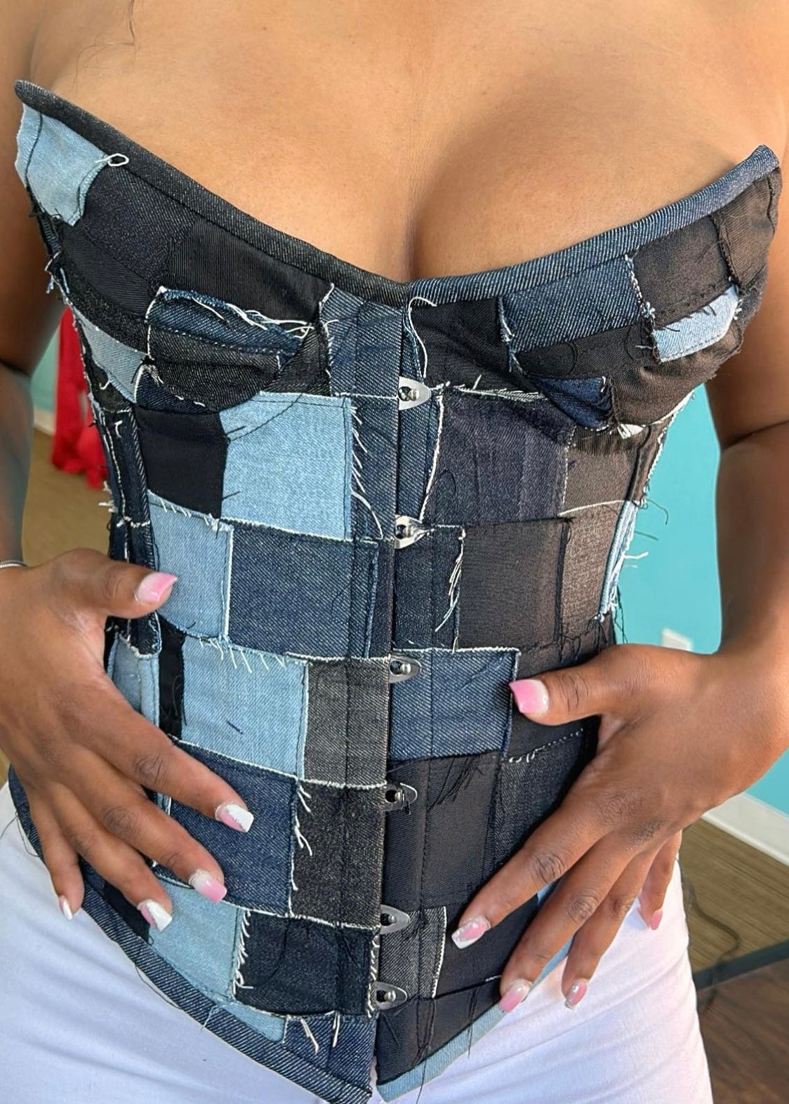 “Denim Tears” Corset