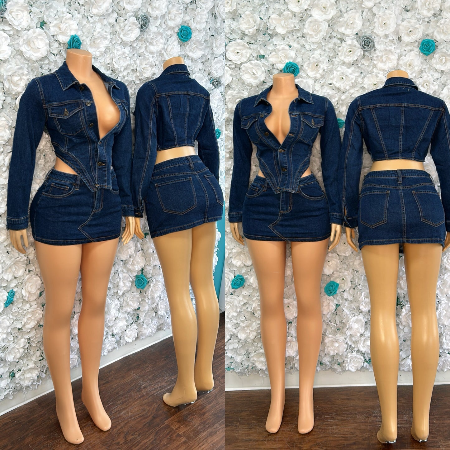 “Indigo” Denim Set