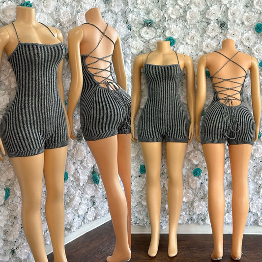 “Striped” Romper