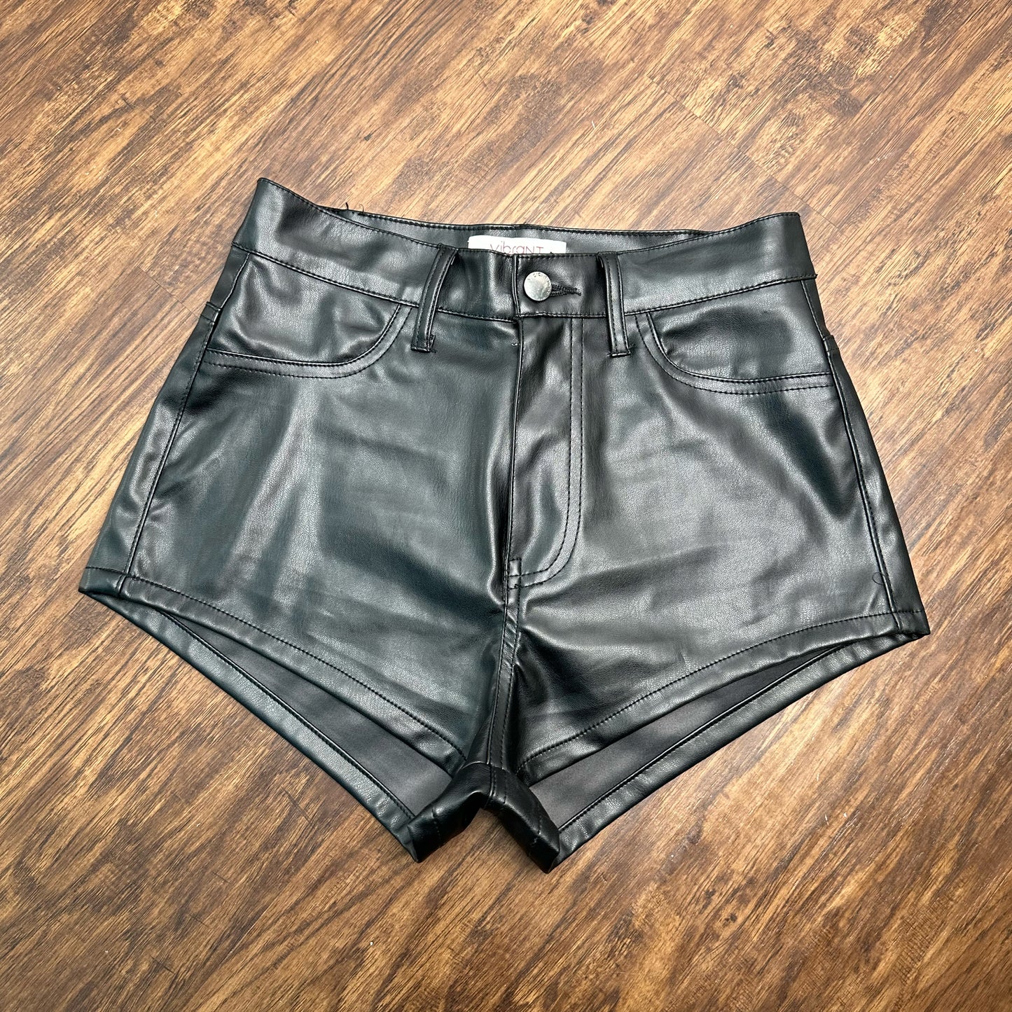 “Coochie Cutter” Leather Shorts